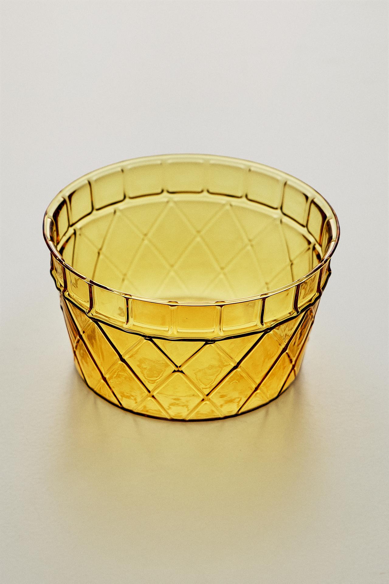 BOROSILICATE ICE CREAM BOWL — Orange