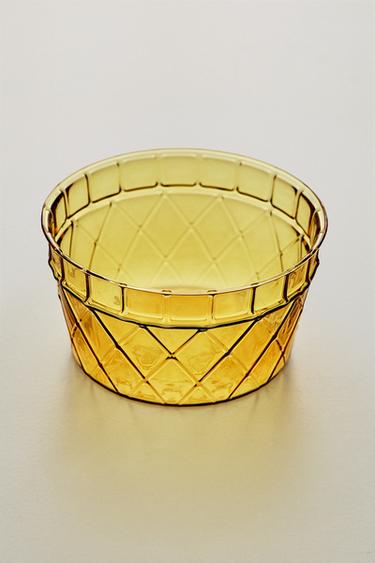 BOROSILICATE ICE CREAM BOWL — Orange 1