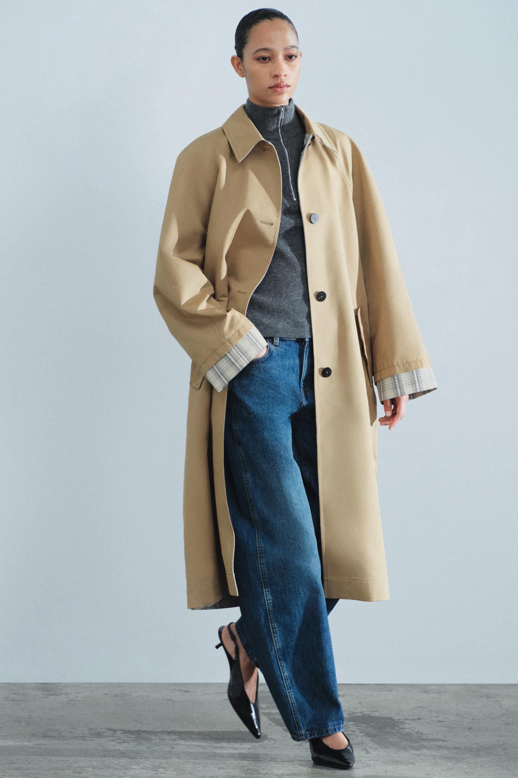 TRENCH LONG RÉVERSIBLE ZW COLLECTION