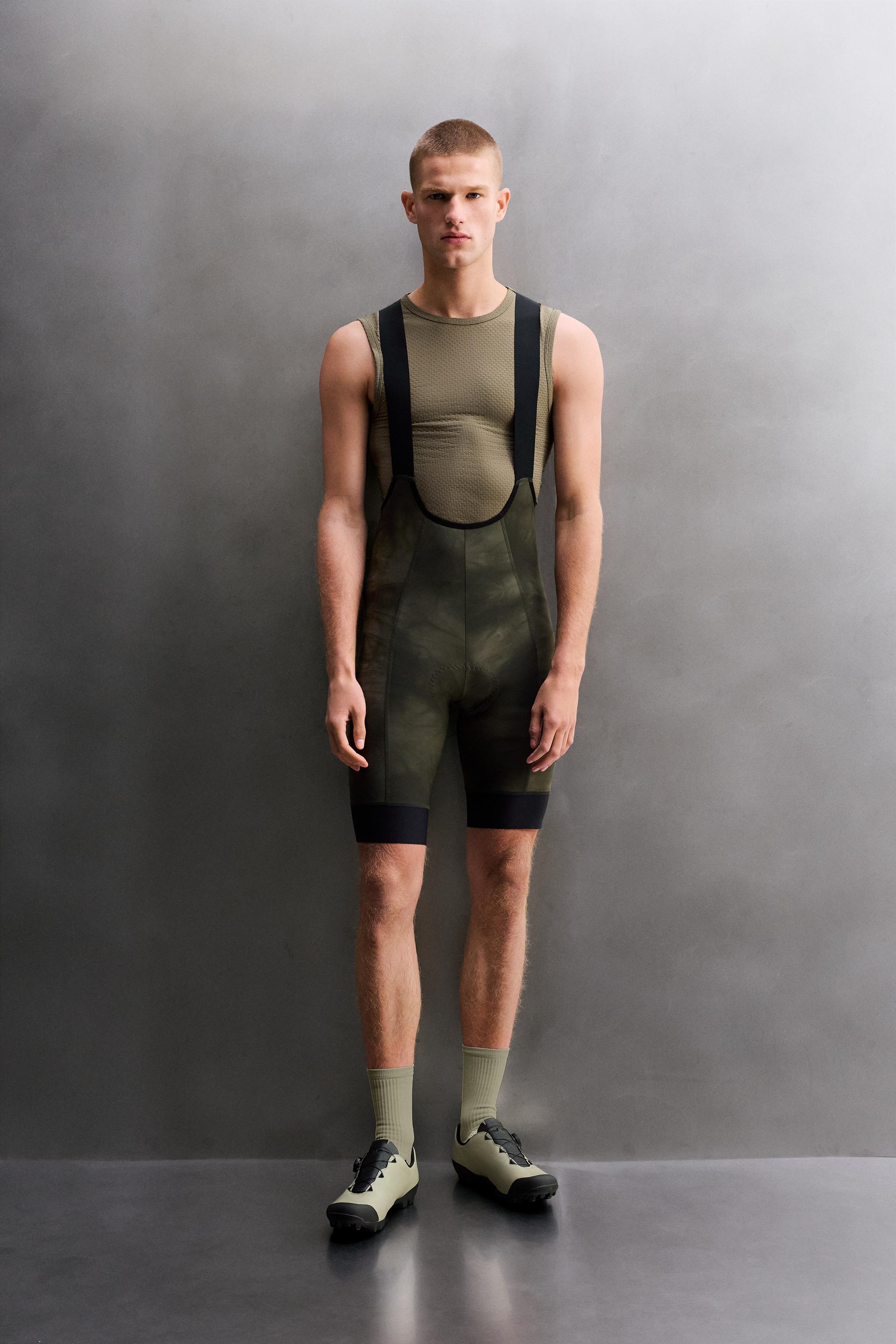 Мужские шорты Zara GRAVEL SHORT BIB SHORTS