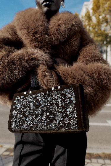 ΤΣΑΝΤΑ CITY ΜΕ ΧΑΝΤΡΕΣ - Καφέ του Zara - Εικόνα 0