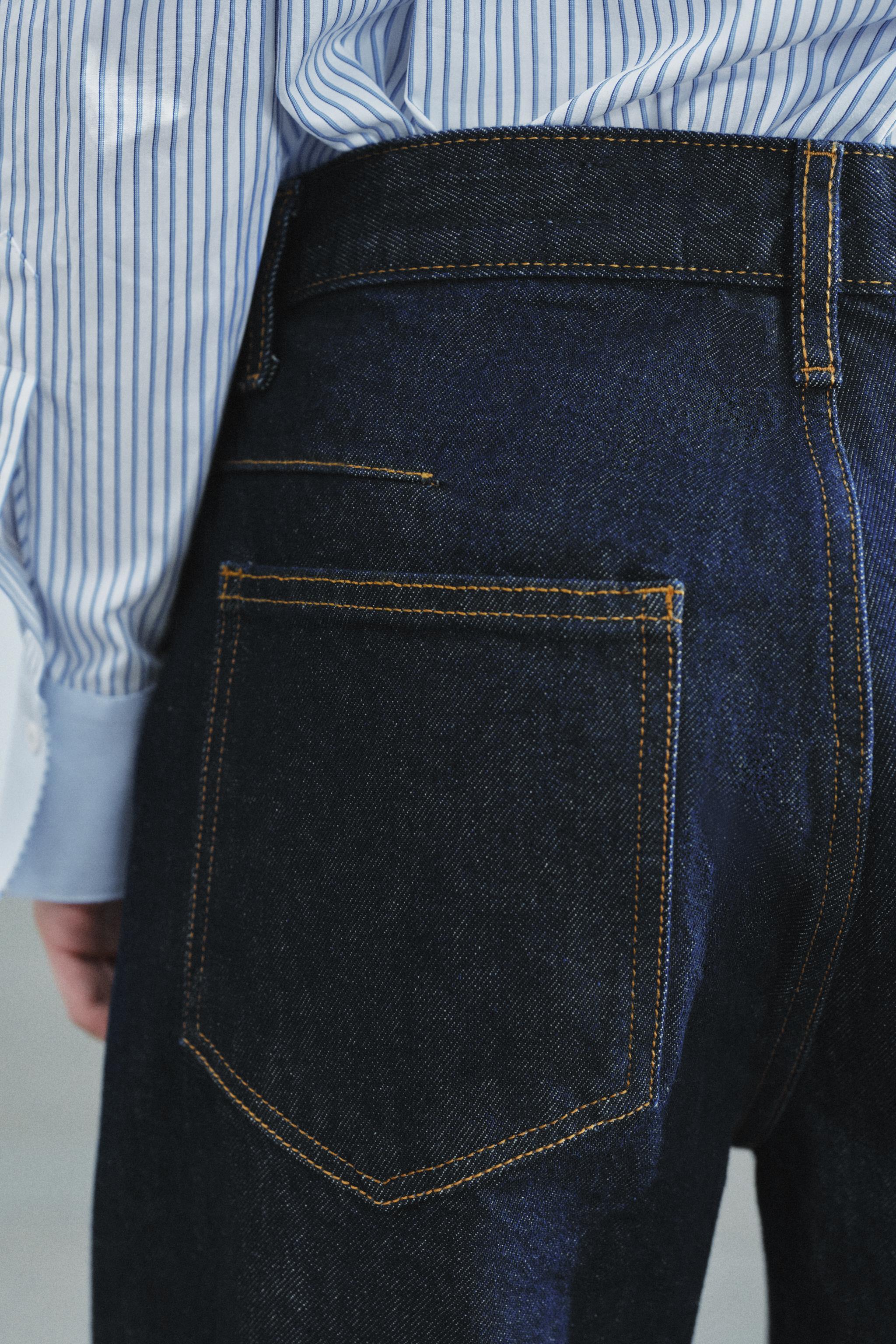 JEAN ZW COLLECTION TURN UP TAILLE BASSE