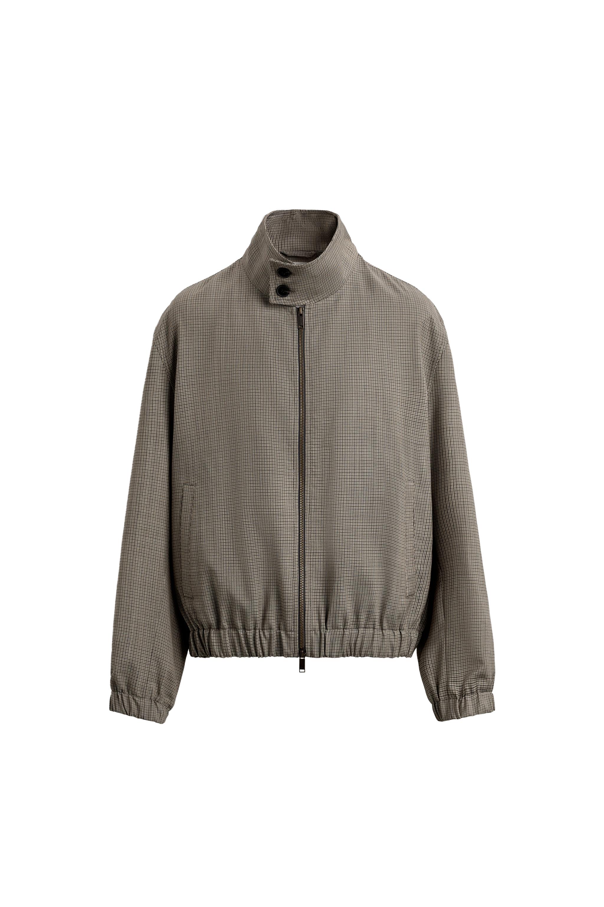 LIMITED EDITION RELAXED FIT HOUNDSTOOTH JACKET