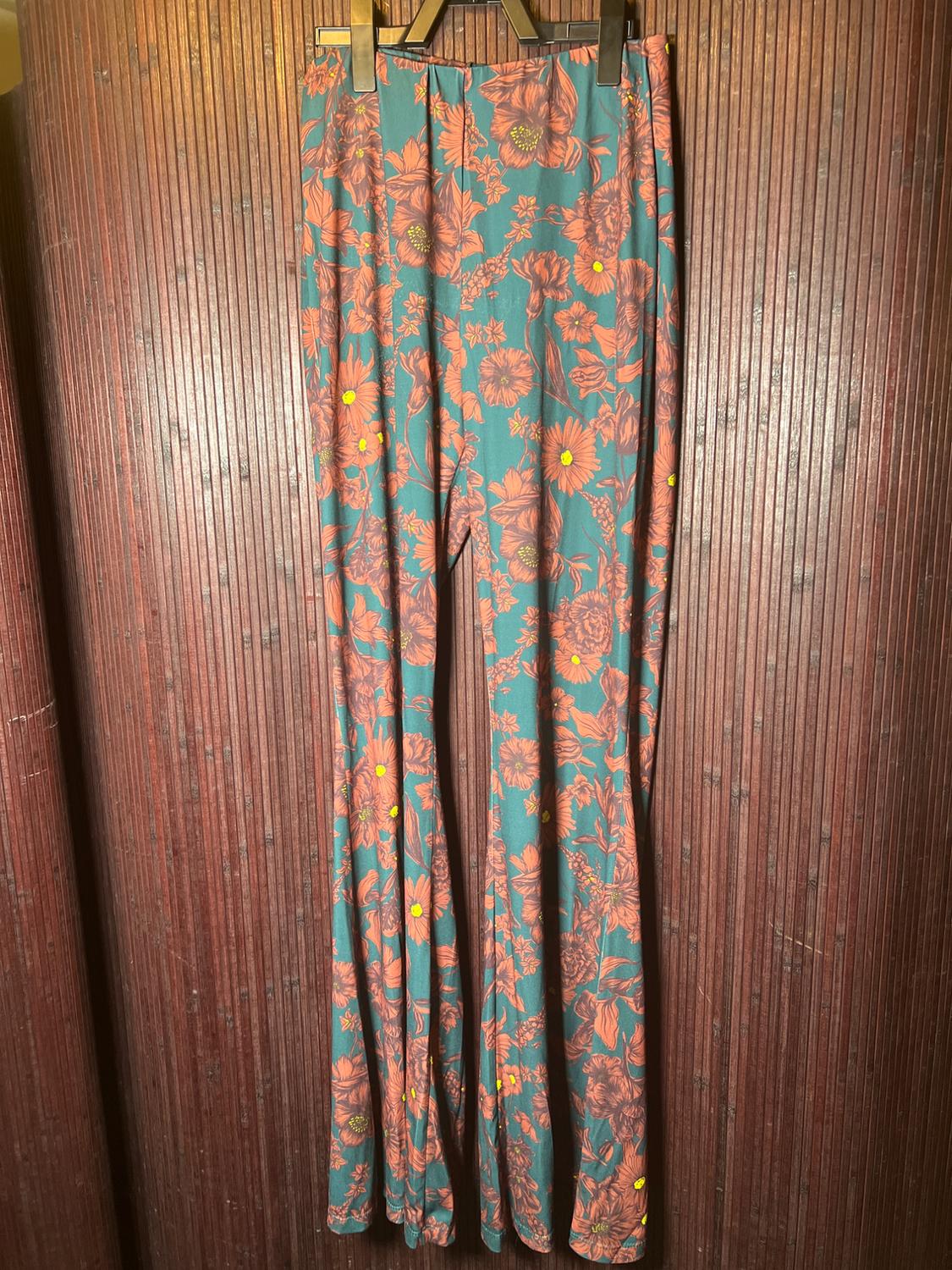 FLOWY PRINTED PANTS - Image 2
