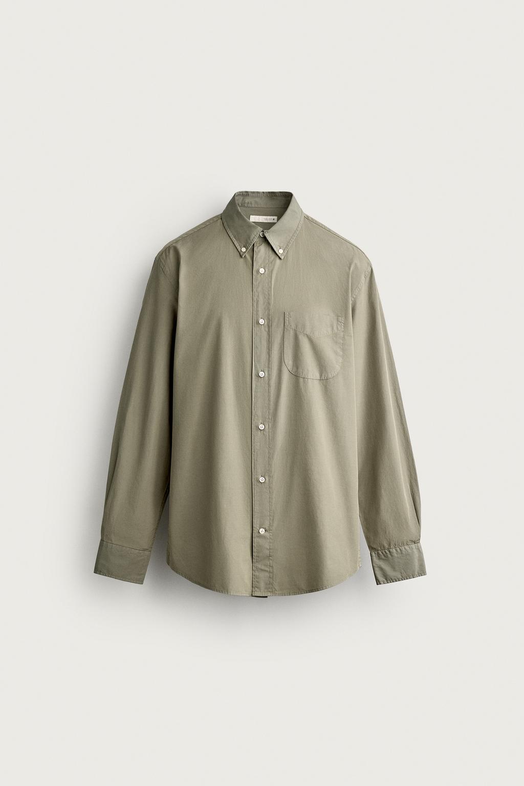 REGULAR FIT COTTON SHIRT