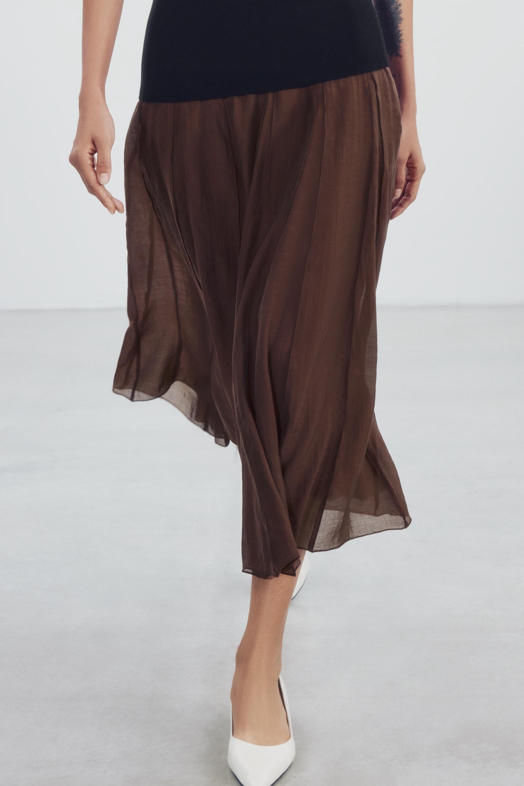 ZW COLLECTION FLOWY COMBINED SKIRT