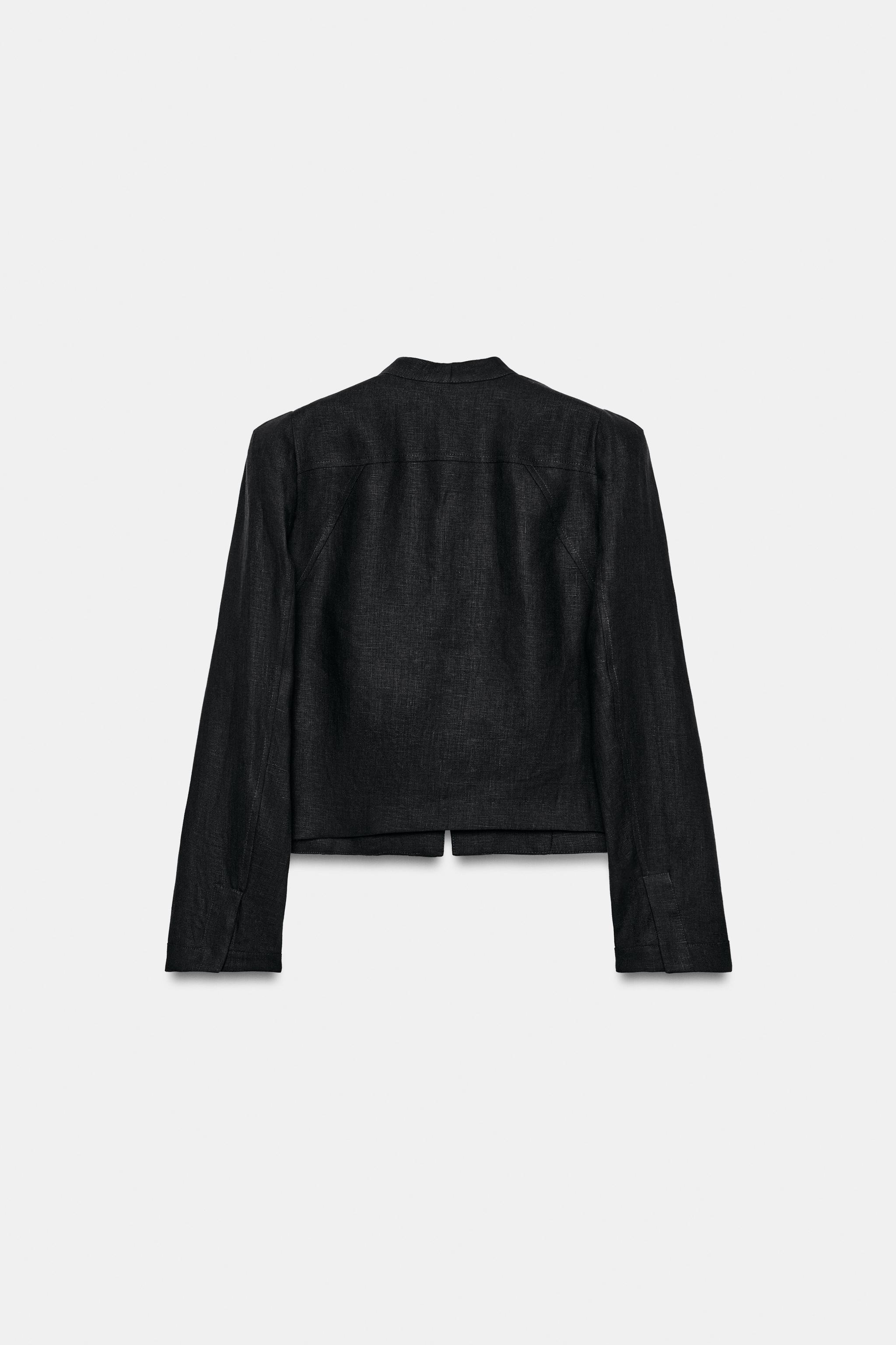 100% LINEN ZW COLLECTION JACKET