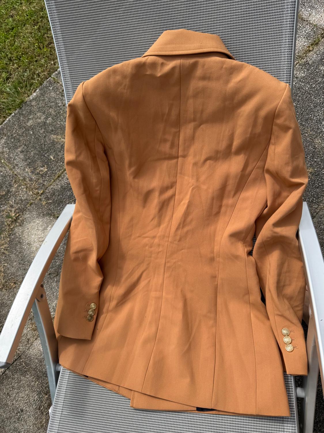 LONG DOUBLE-BREASTED BLAZER - Image 5