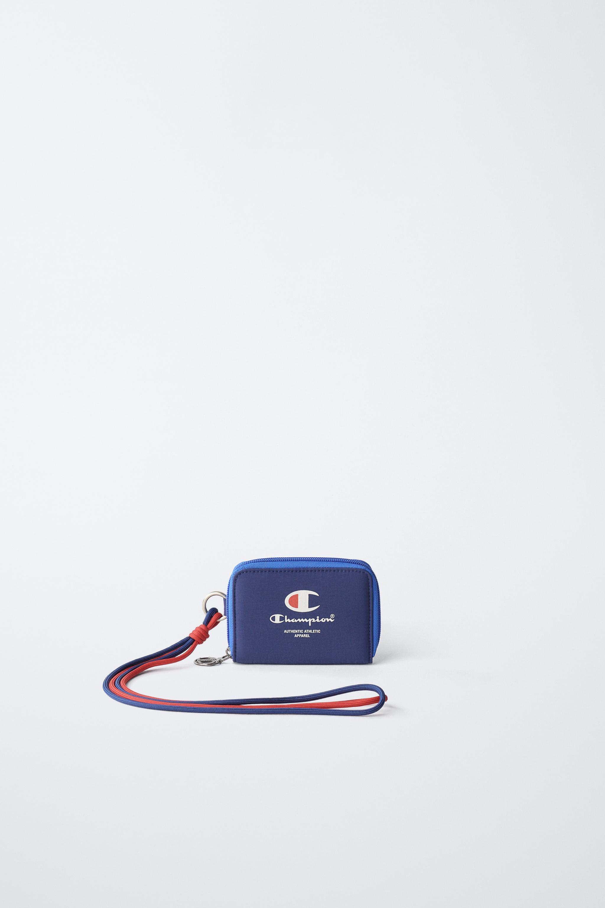 CHAMPION ® X ZARA WALLET - Blue | ZARA United States