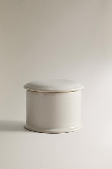 BOÎTE EN CÉRAMIQUE BLANCHE - Écru de Zara - Image 2