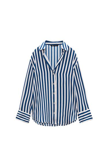 FLOWING SATIN SHIRT