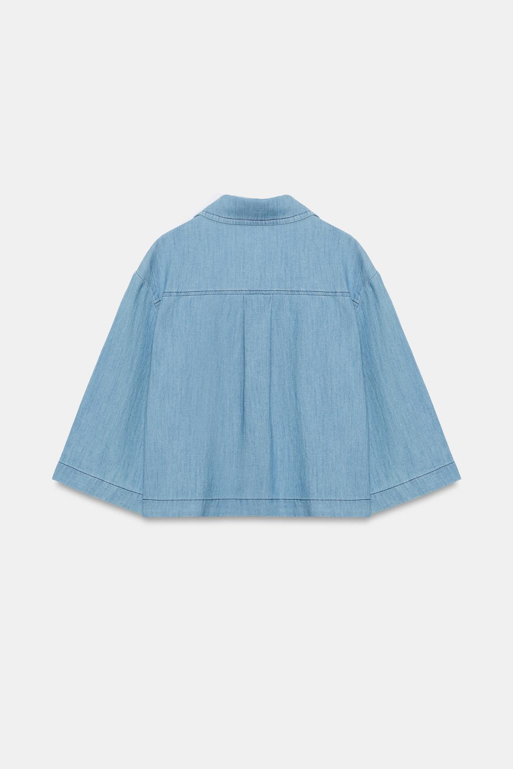 FLOWY V-NECK BLOUSE - image 2