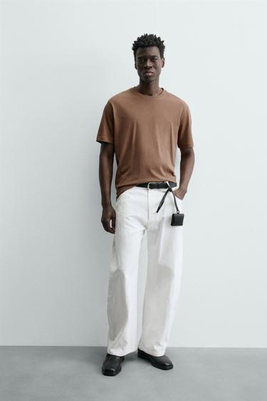 CAMISETA MEDIUM WEIGHT BÁSICA - Toffe de Zara - Imagen 0