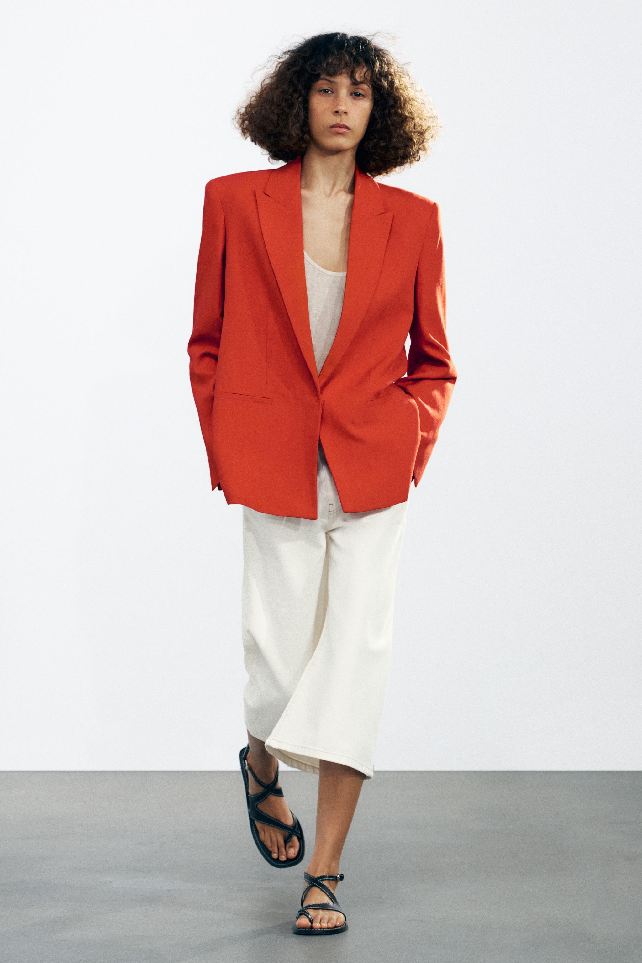 ZARA ZWコレクション キュロットバミューダ 9632/073 ZWコレクション キュロットバミューダ - オフホワイト | ZARA