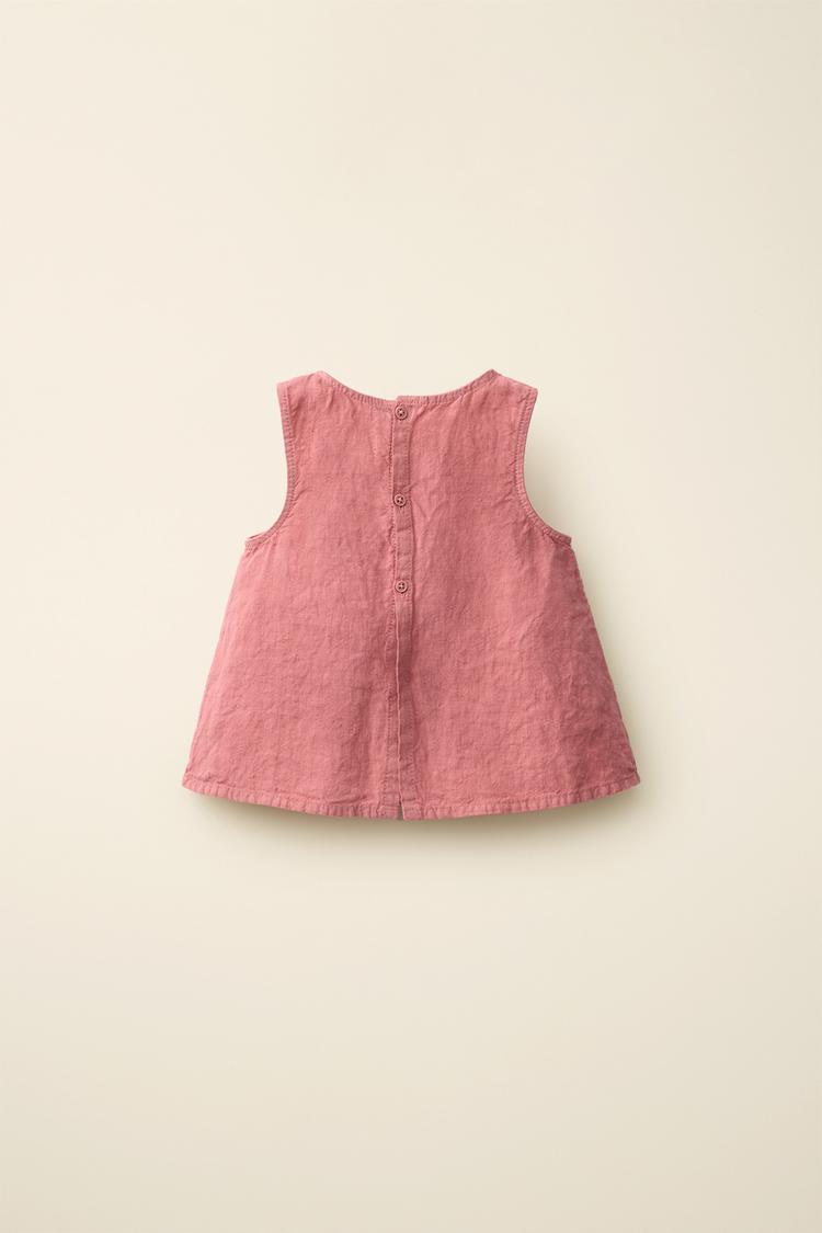 Blusa 100% lino creada por Caramel London x Zara 2
