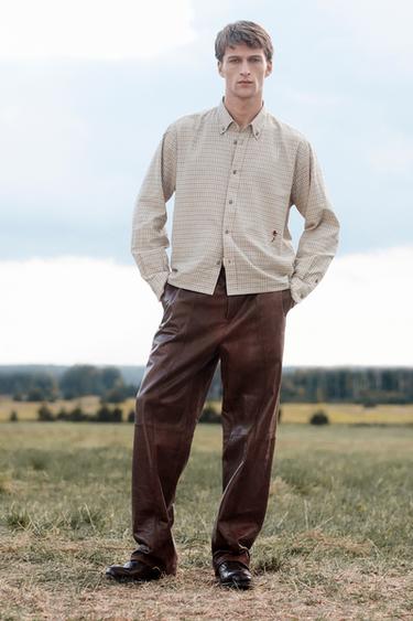 CROPPED FIT ALKANDORA KOADRODUNA, LIMITED EDITION - Artile kolorea / Marroia, Zara-rena