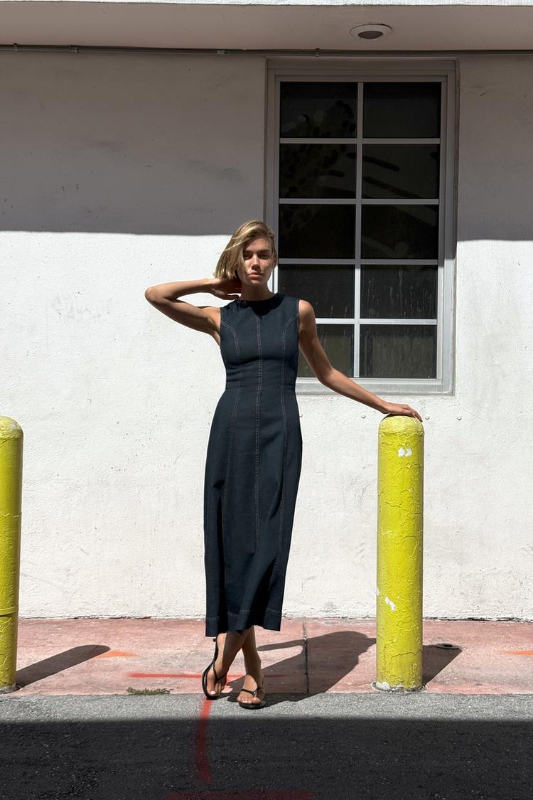 Robe Blazer Sans Manche Zara Robe Courte Robe Blazer Zara Sans