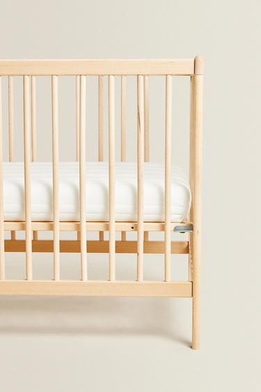 LIT BÉBÉ CLASSIQUE BOIS - Beige clair de Zara - Image 5
