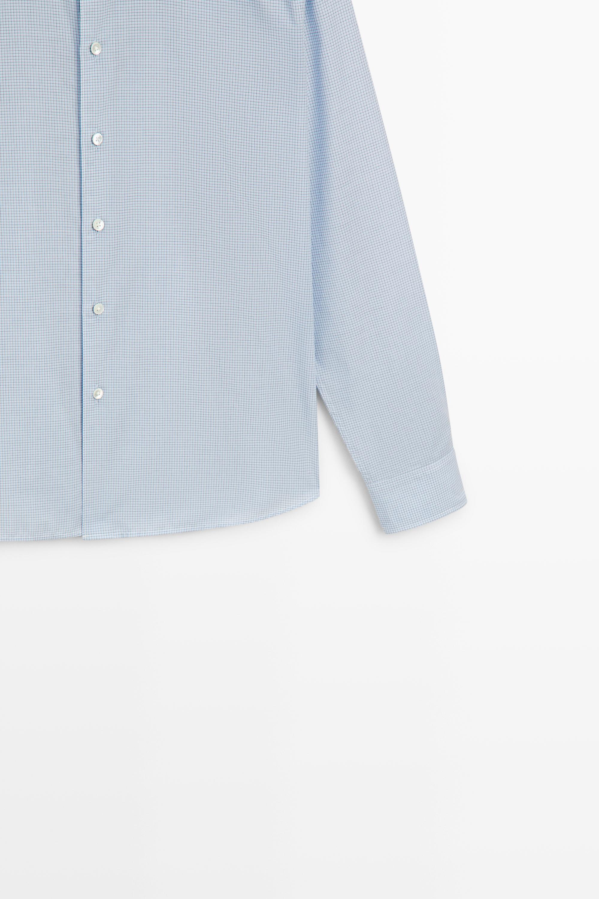 100% cotton regular fit gingham check shirt