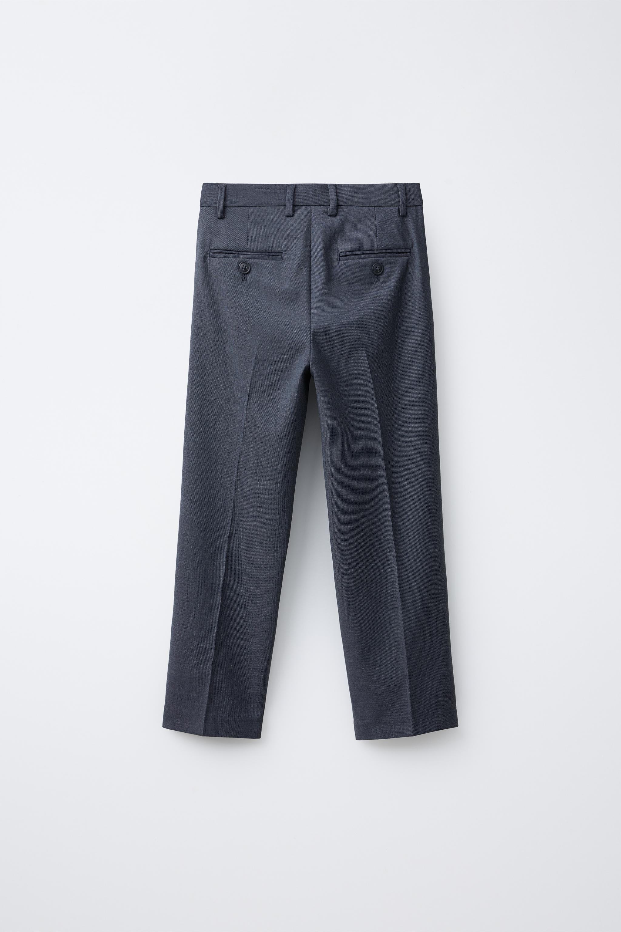 PANTALON DE COSTUME À TEXTURE