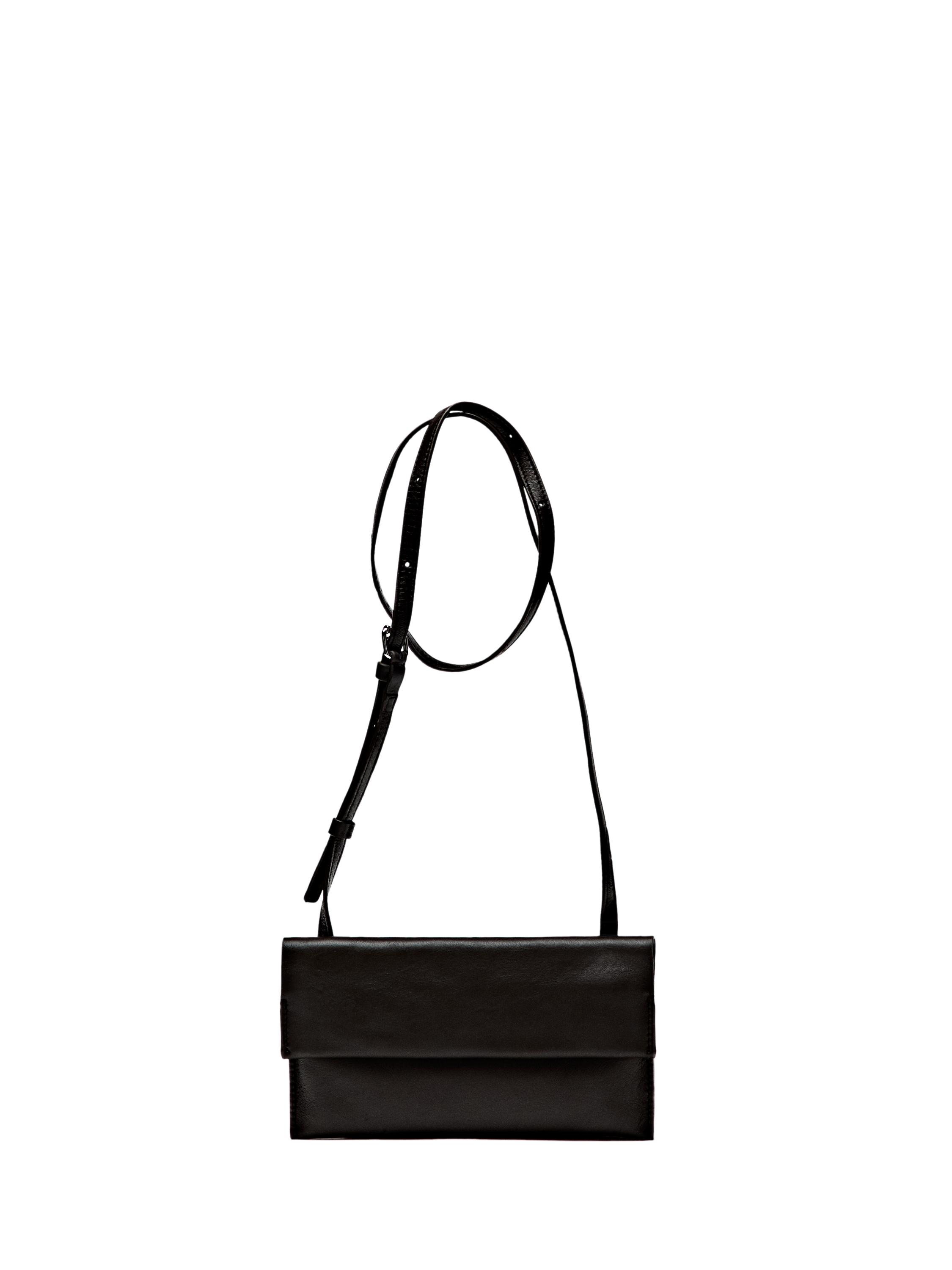 Nappa leather mini crossbody bag