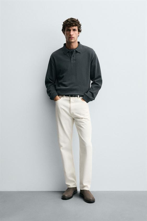 BASIC STRUCTURED POLO SHIRT