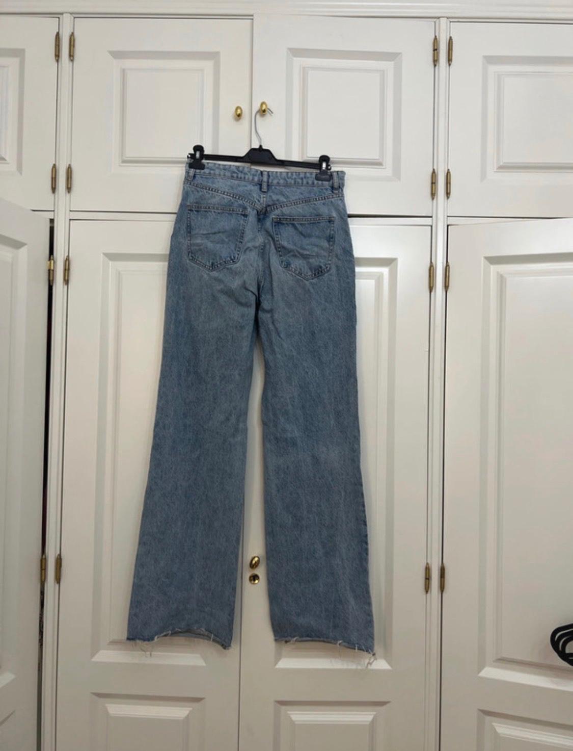 WIDE-LEG CHINO TROUSERS - Image 2