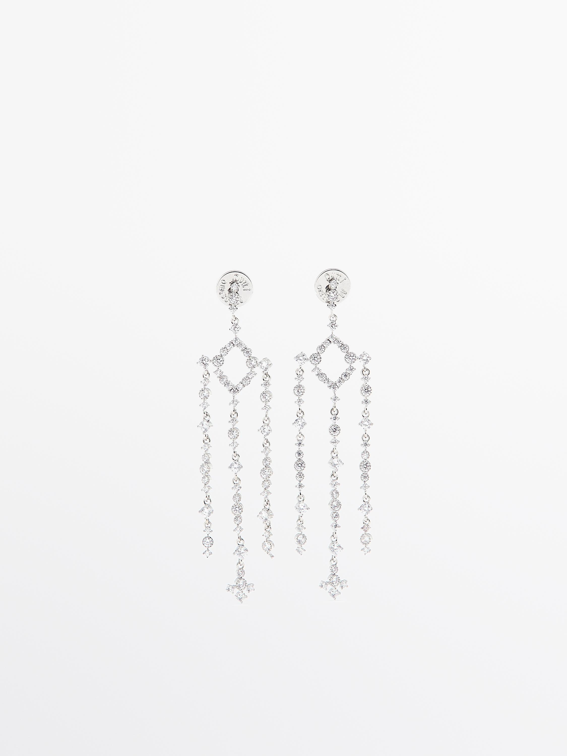 Boucles d’oreilles brillants chandelier