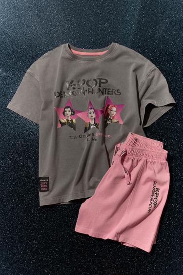 6-14 ANOS/ PIJAMA KPOP DEMON HUNTERS™ NETFLIX © - Rosa da Zara