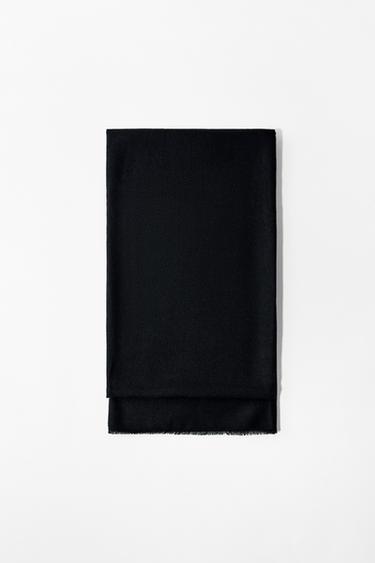 PAÑUELO LISO SOFT - Negro de Zara