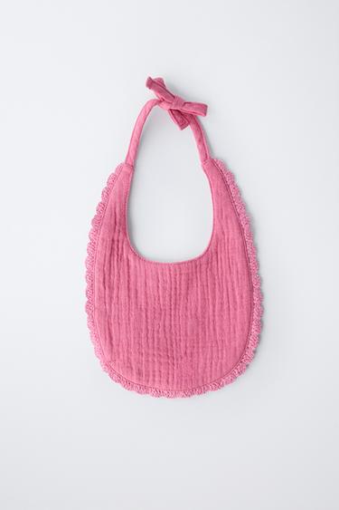 TEXTURED BIB - Fuchsia by Zara - Image 3