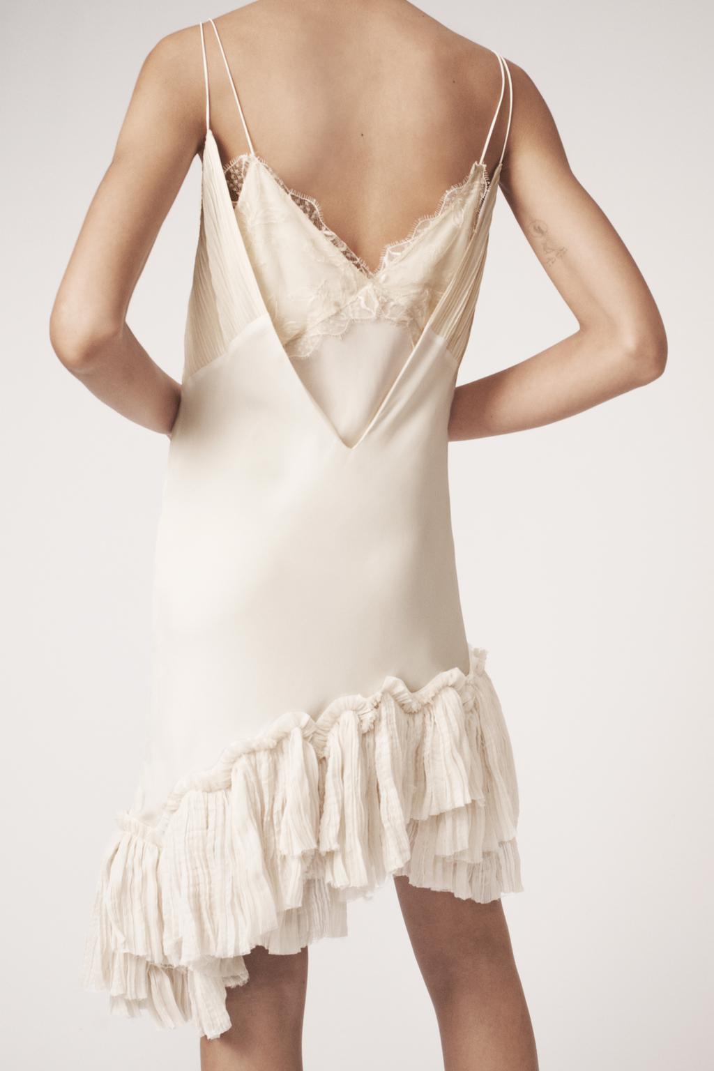 ASYMMETRIC RUFFLED DRESS - THE ITEM - image 3