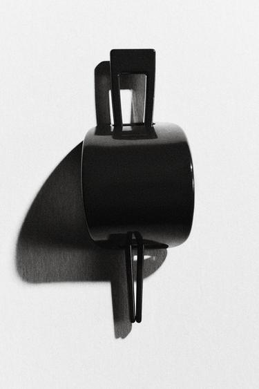 ACETATE HAIR CLIP - Brown by Zara