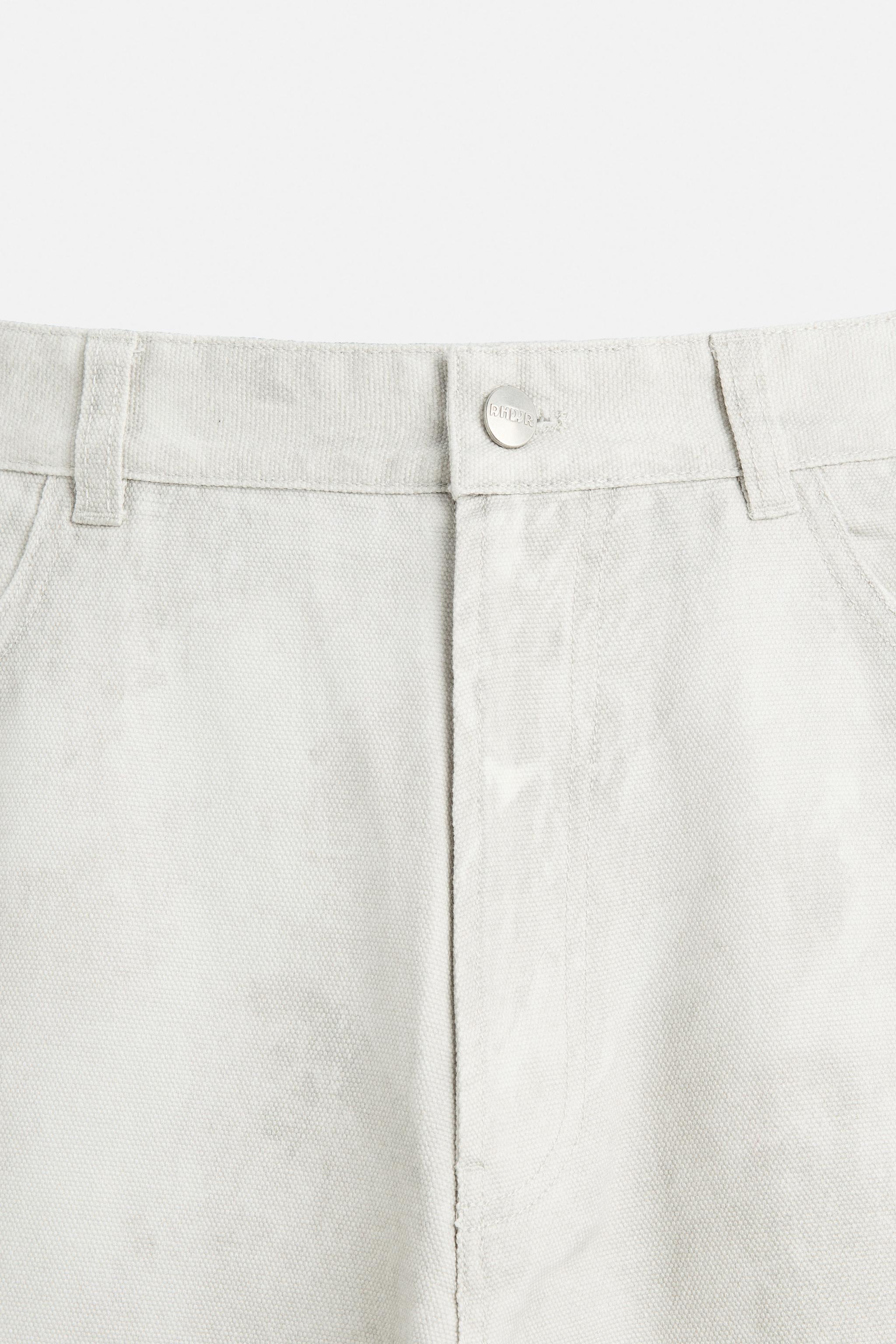 アブストラクト柄パンツ - カーキ | ZARA Japan / 日本