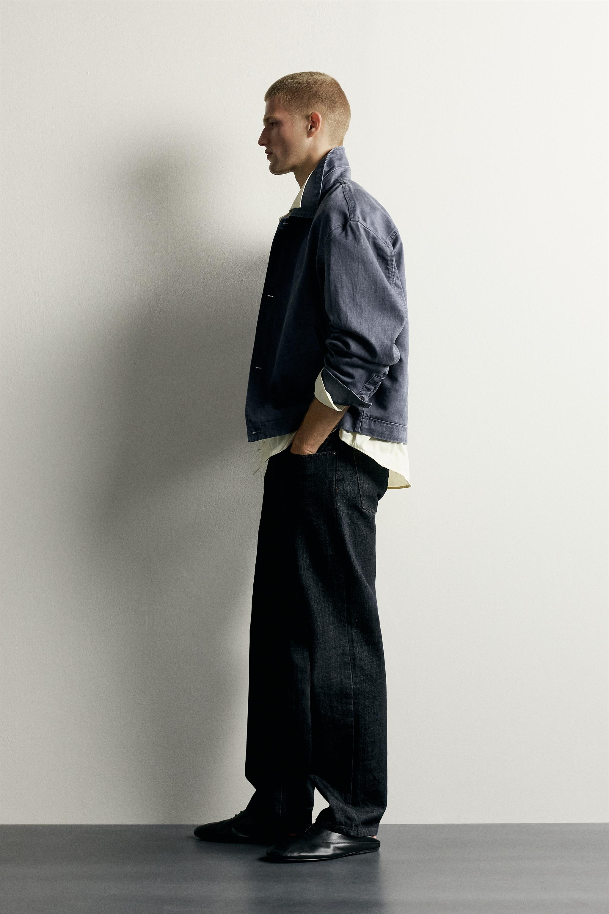 LYOCELL-COTTON RELAXED FIT OVERSHIRT