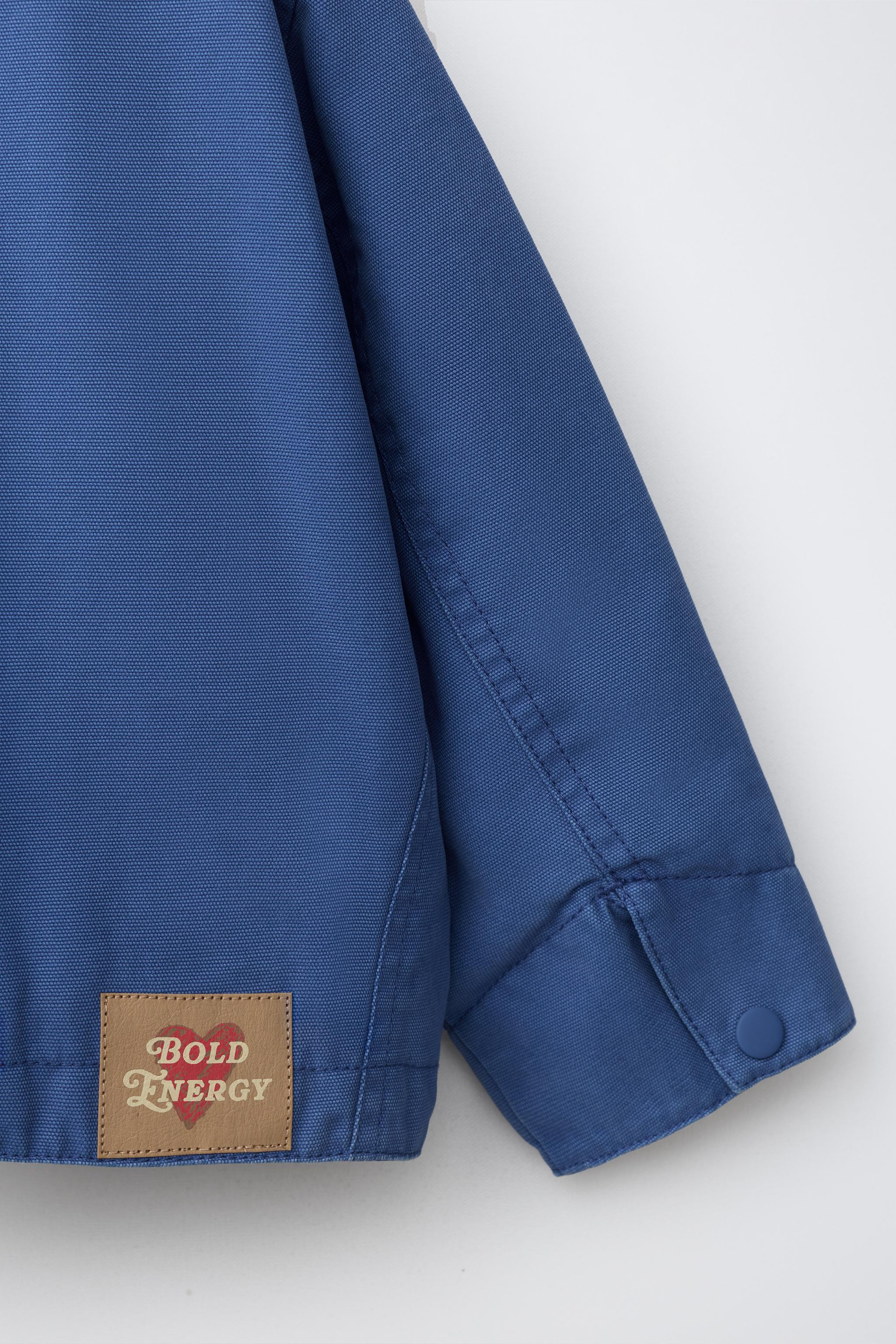 CONTRAST COLLAR JACKET