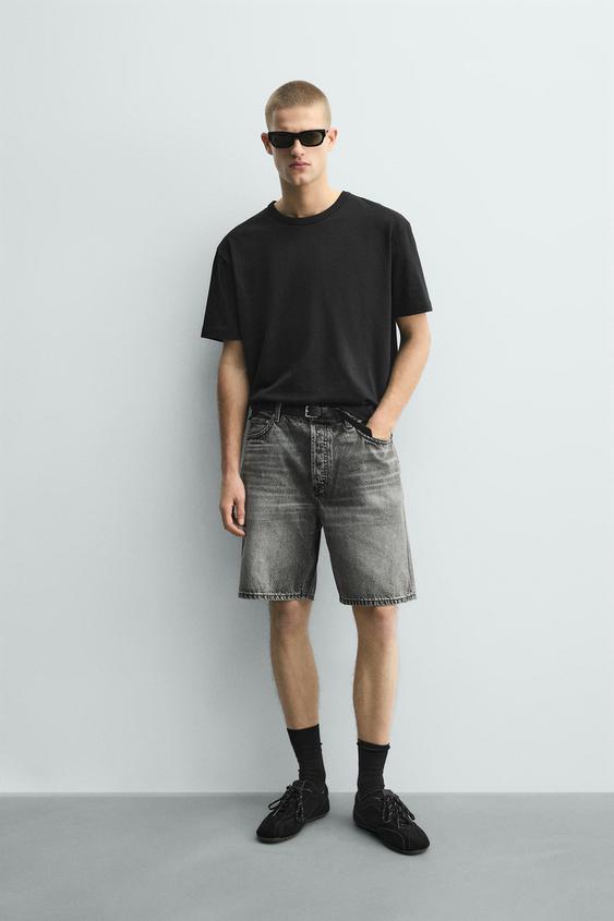 STRAIGHT FIT DENIM SHORTS from Zara - $49.90