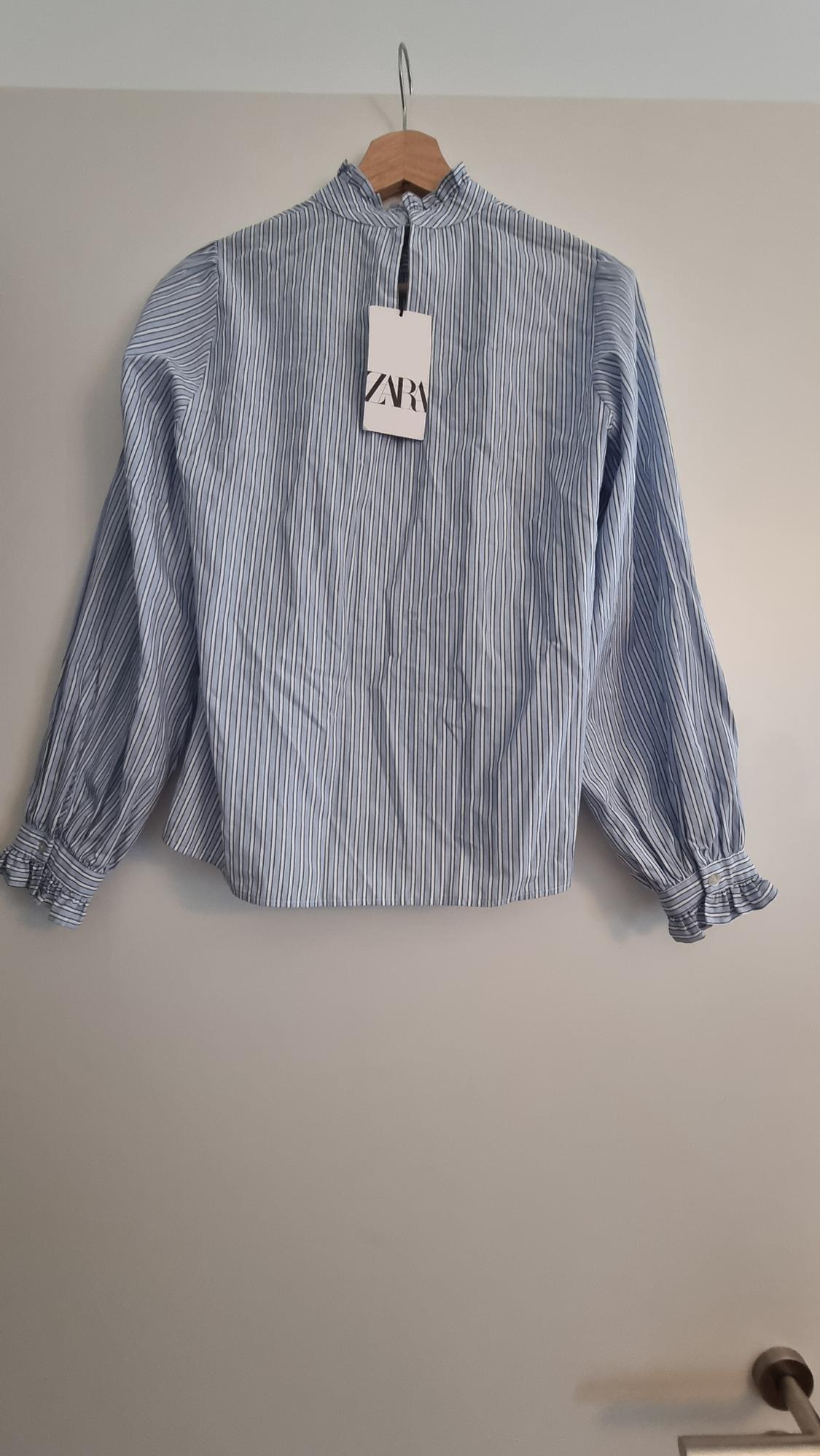 STRIPED SHIRT WITH RUFFLES - Image 2