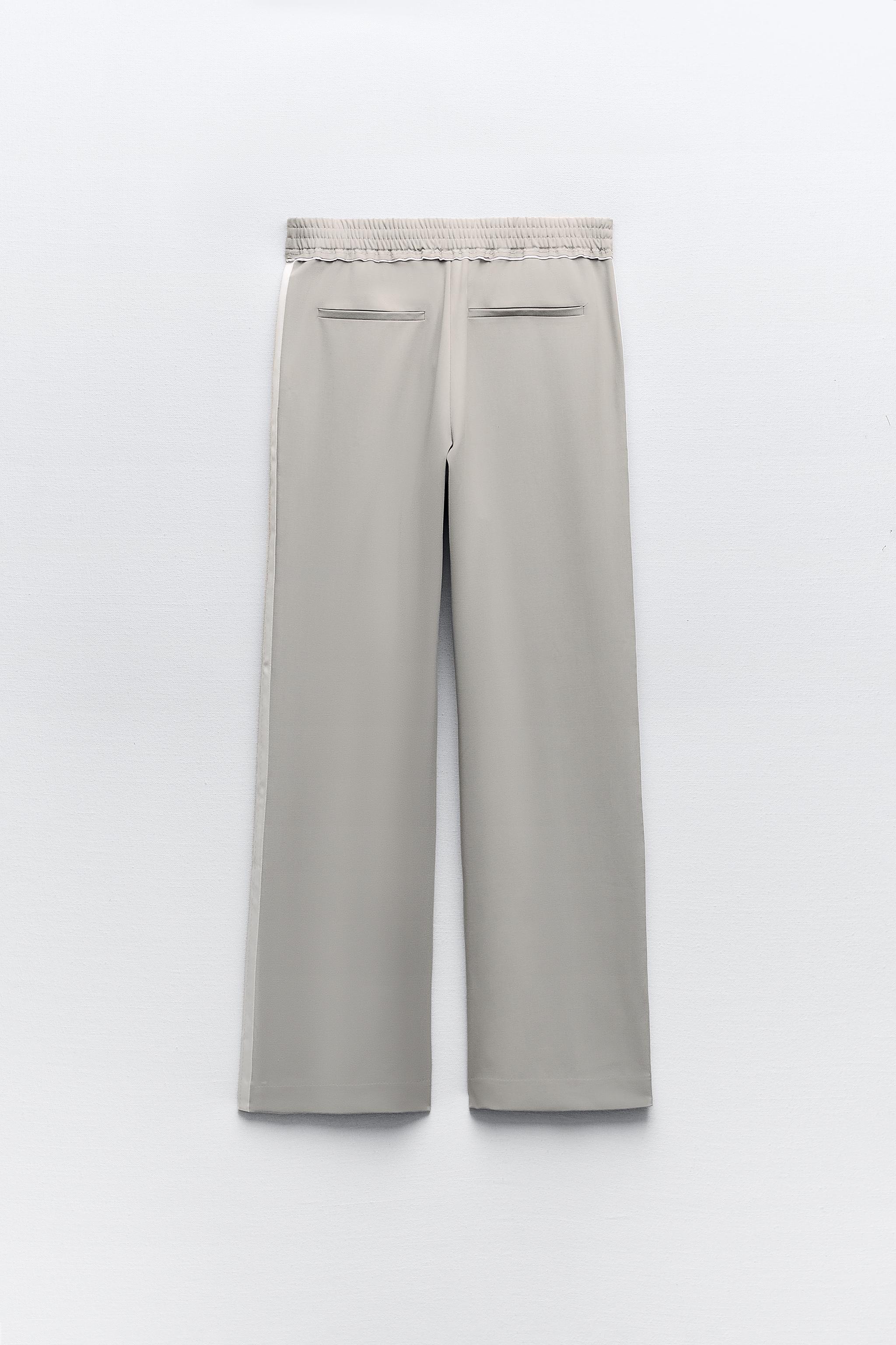 TROUSERS WITH SIDE TAPING - Mid-grey | ZARA Angola