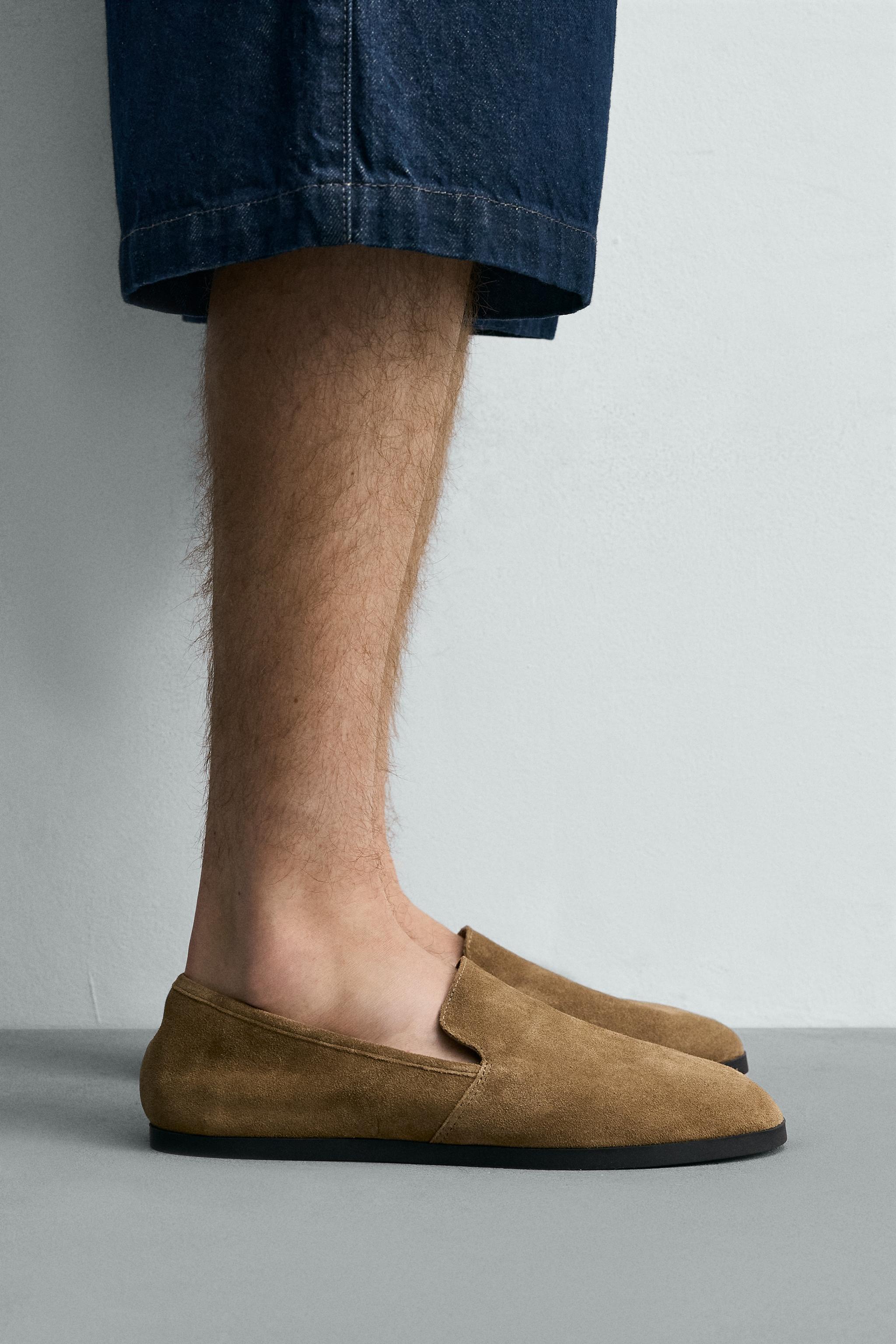 MOCASSINS EN CUIR