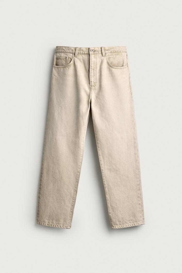 Jeans straight ankle fit