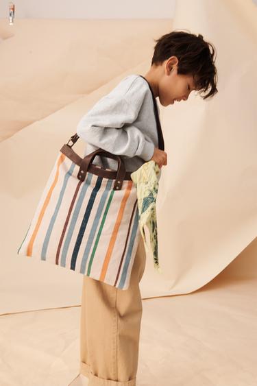 LIMITED EDITION LEATHER TOTE BAG - Multicoloured by Zara - Image 0