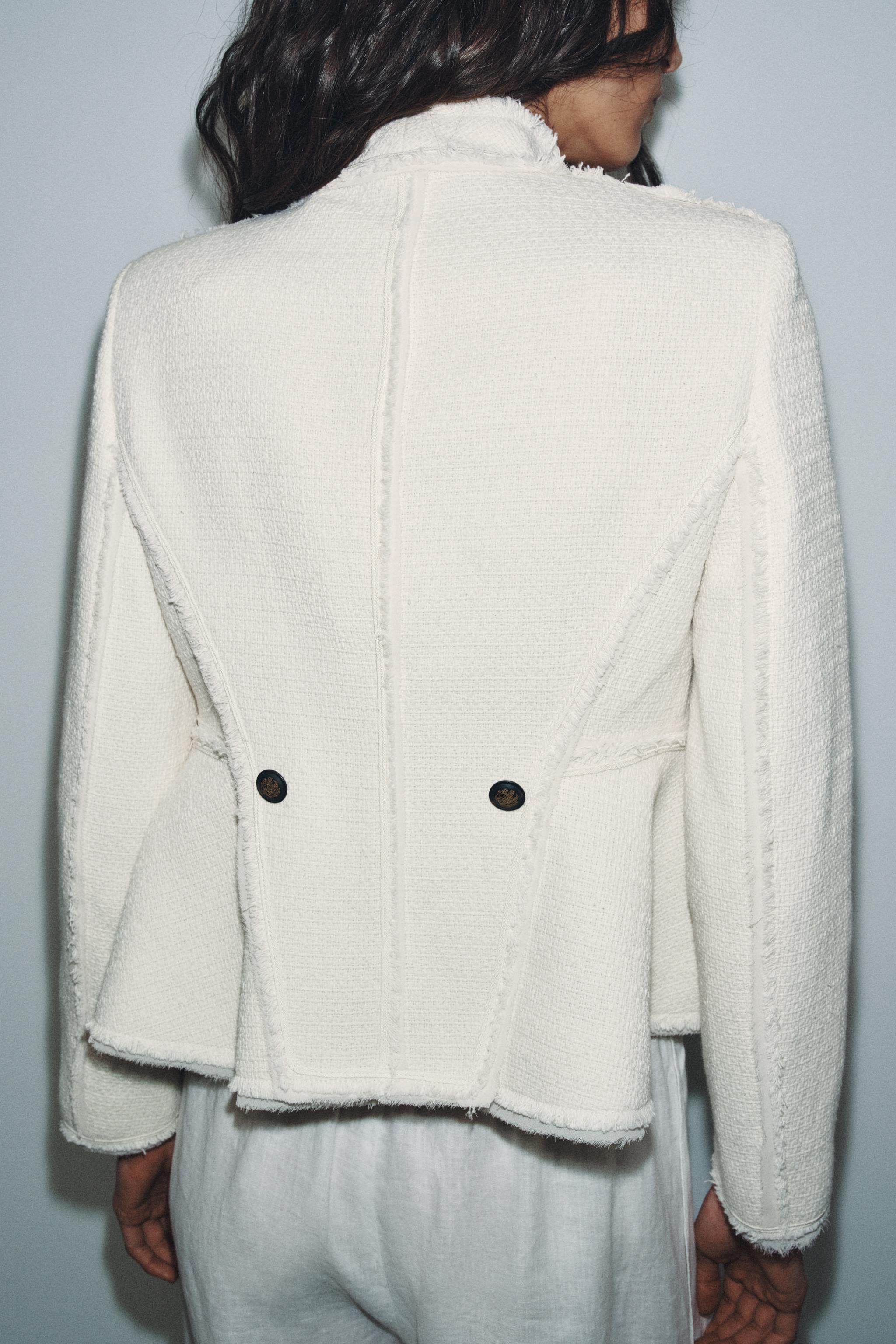 PÜSKÜLLÜ PEPLUM BLAZER ZW COLLECTION - Görsel 3