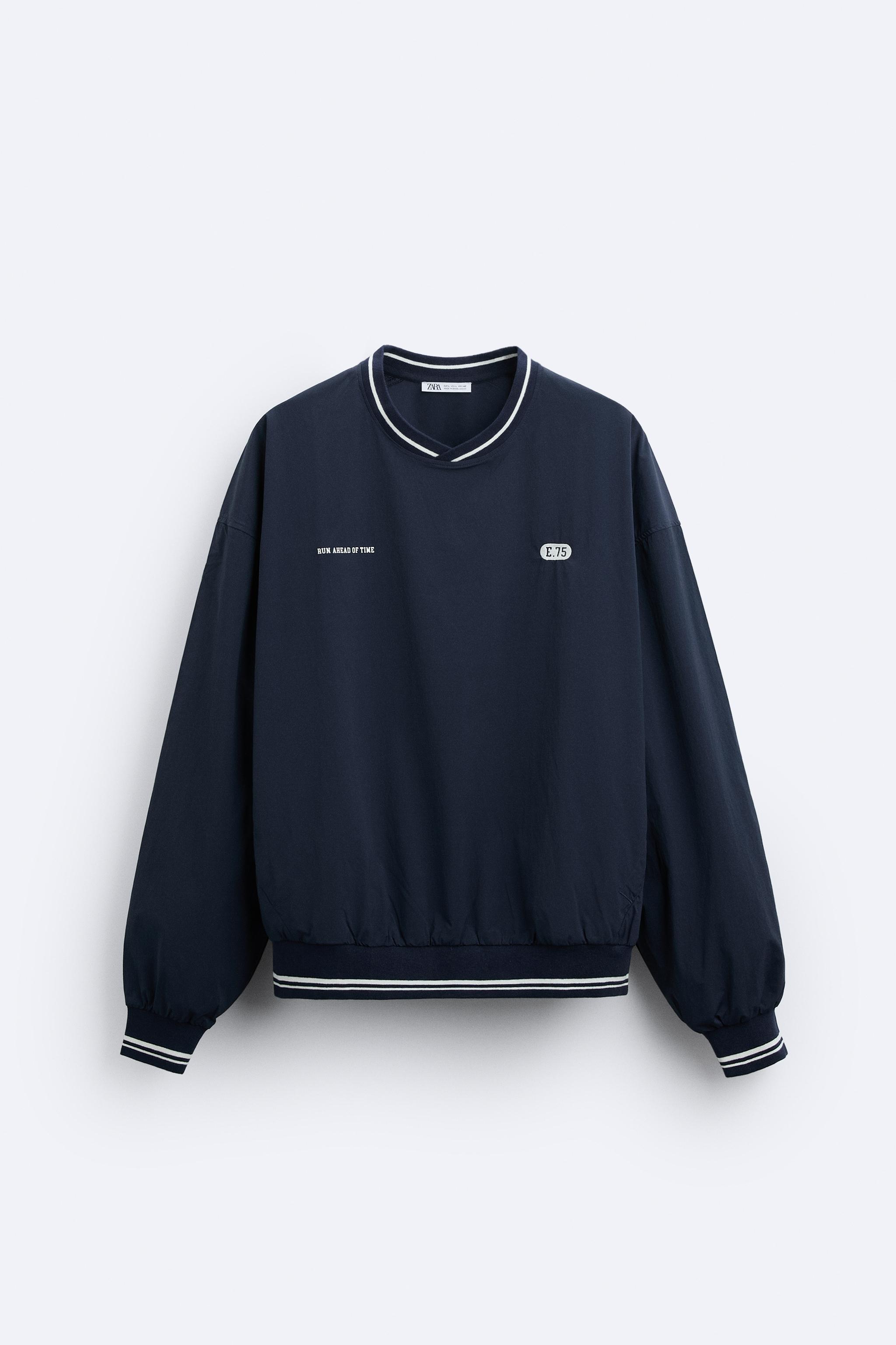 Champion sweater dark blue sale zara