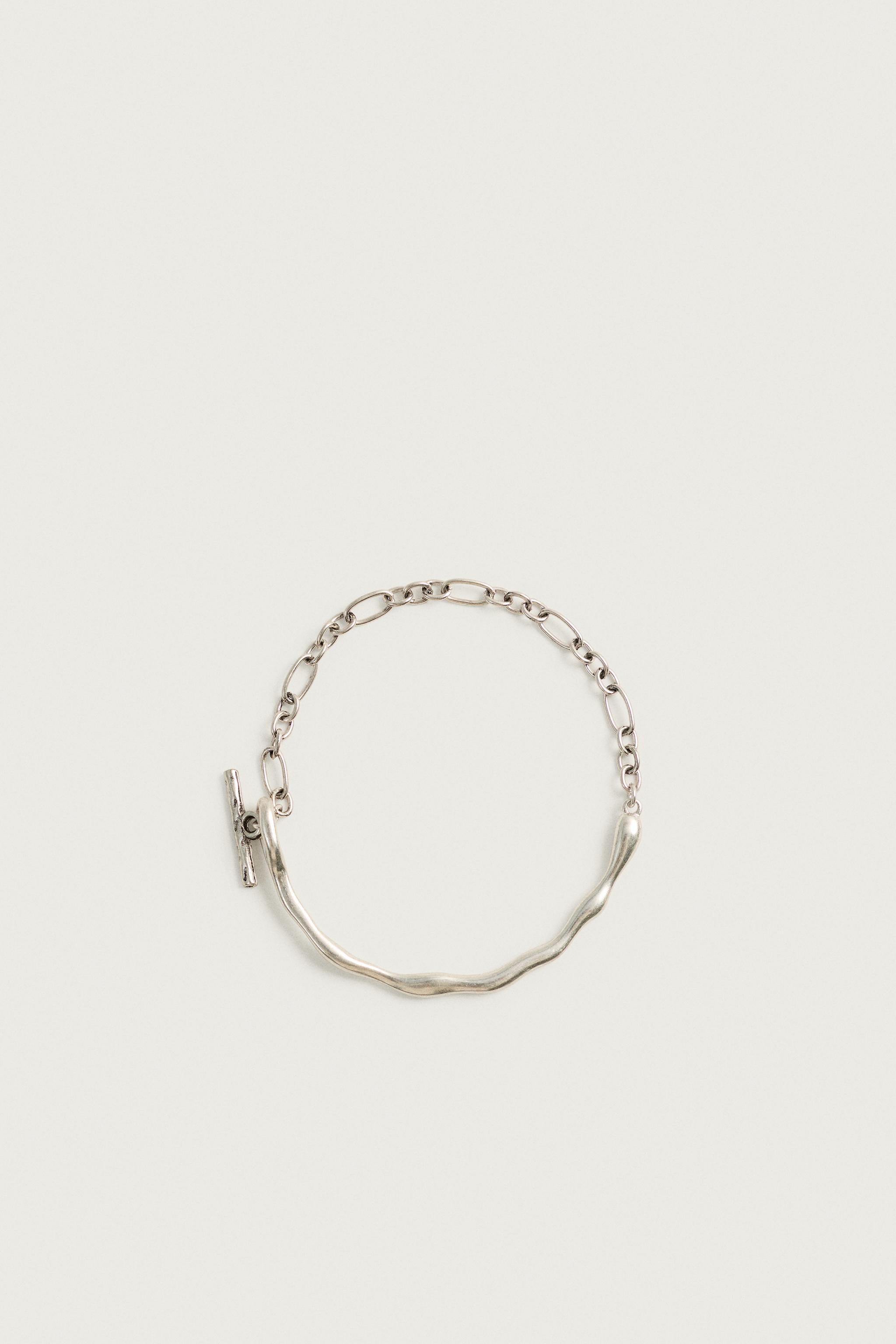 PULSERA COMBINADA ESLABONES METÁLICOS
