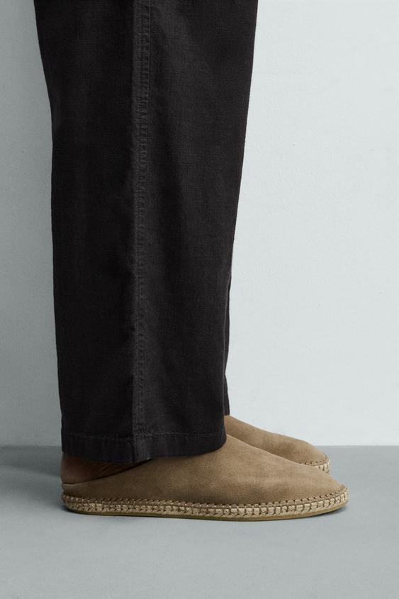 LEATHER CLOGS from Zara - $79.90