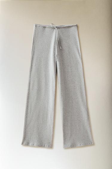 PANTALON LONG CÔTELÉ - Gris de Zara - Image 4