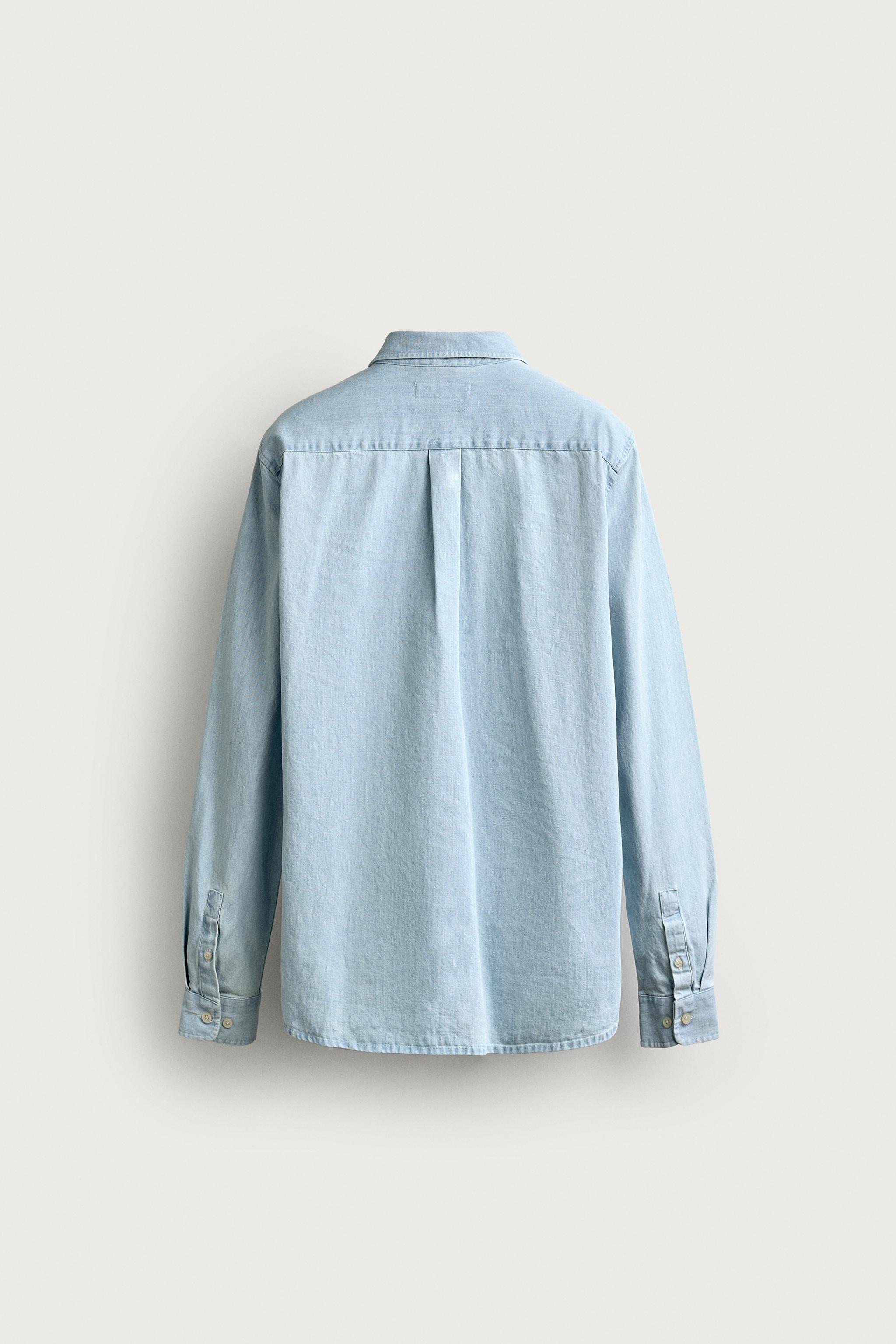 REGULAR FIT DENIM SHIRT
