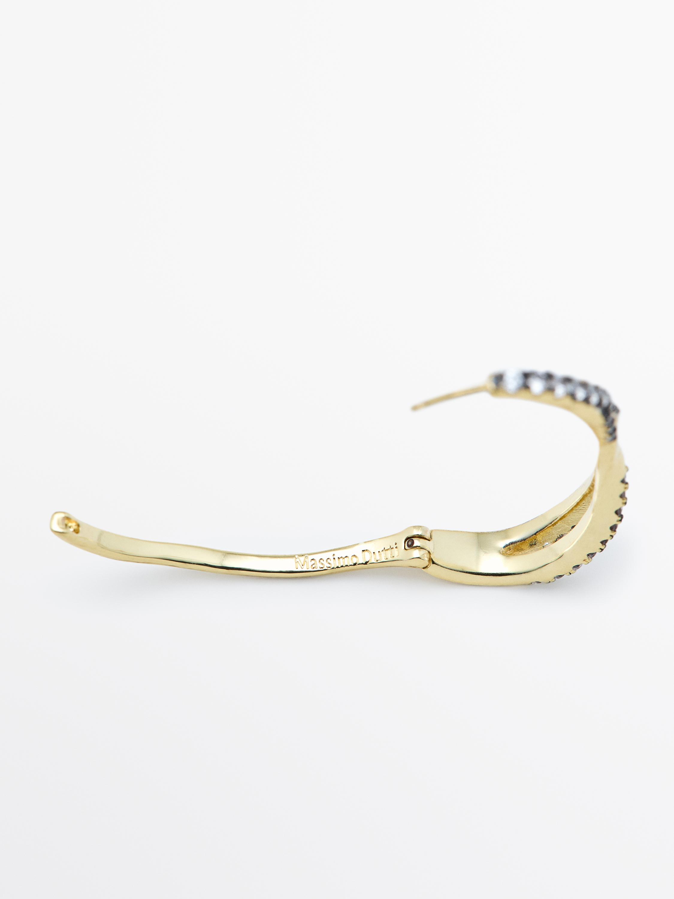 Boucles d’oreilles brillants