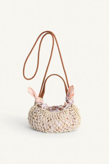 NETZTASCHE – LIMITED EDITION - Gebrochenes Weiß von Zara